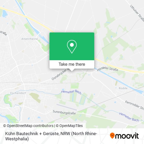 Kühn Bautechnik + Gerüste map