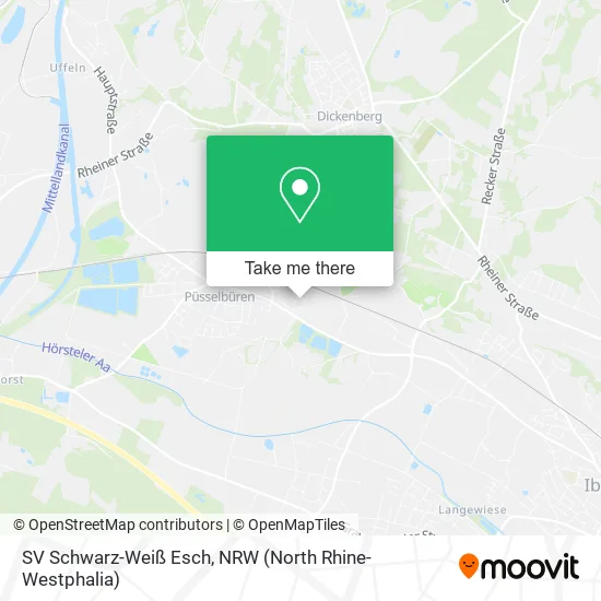 Карта SV Schwarz-Weiß Esch