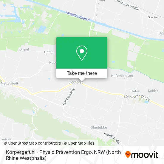 Карта Körpergefühl - Physio Prävention Ergo