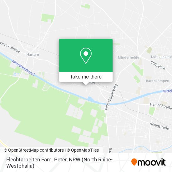 Flechtarbeiten Fam. Peter map