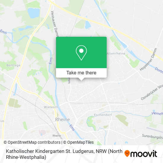 Карта Katholischer Kindergarten St. Ludgerus