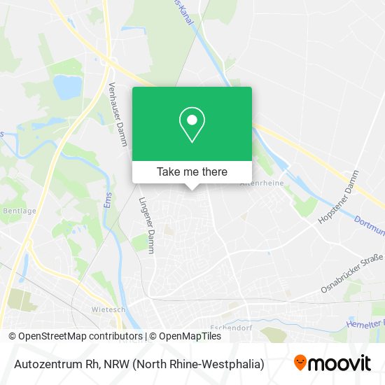Карта Autozentrum Rh