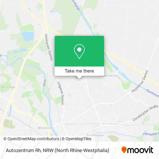Карта Autozentrum Rh