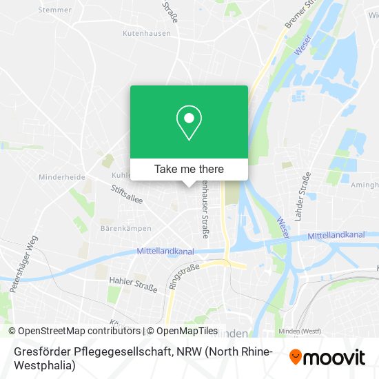 Gresförder Pflegegesellschaft map