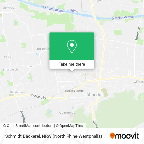 Карта Schmidt Bäckerei