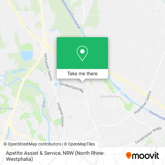 Карта Apetito Assist & Service