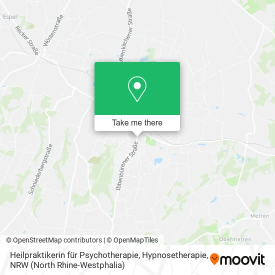 Карта Heilpraktikerin für Psychotherapie, Hypnosetherapie