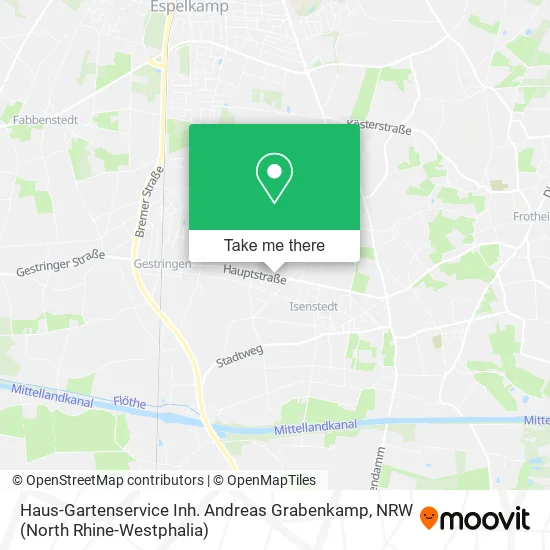 Карта Haus-Gartenservice Inh. Andreas Grabenkamp