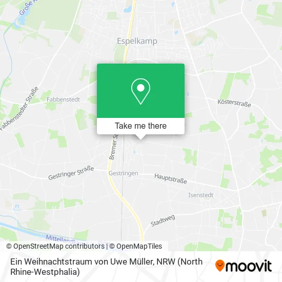 Карта Ein Weihnachtstraum von Uwe Müller
