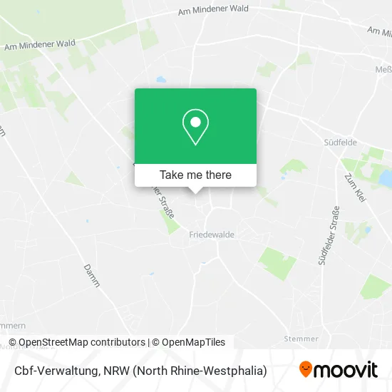 Карта Cbf-Verwaltung