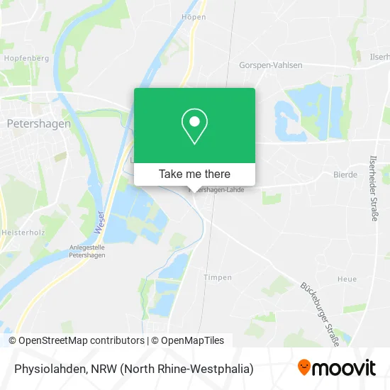 Карта Physiolahden