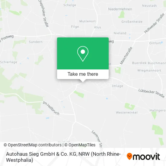 Autohaus Sieg GmbH & Co. KG map