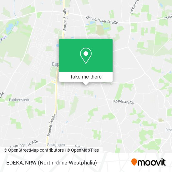 EDEKA map