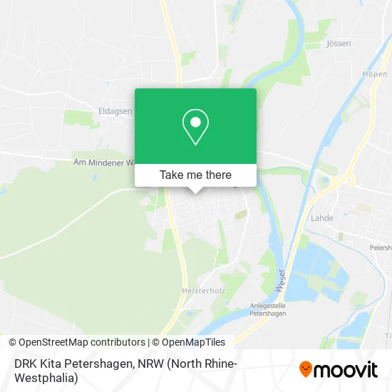 Карта DRK Kita Petershagen