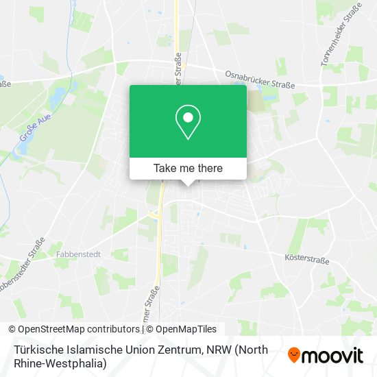 Türkische Islamische Union Zentrum map