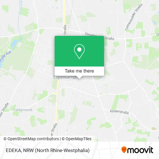 EDEKA map