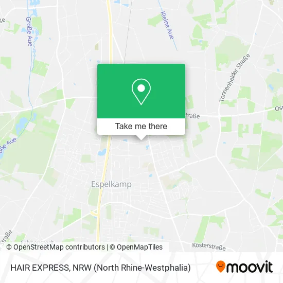 Карта HAIR EXPRESS