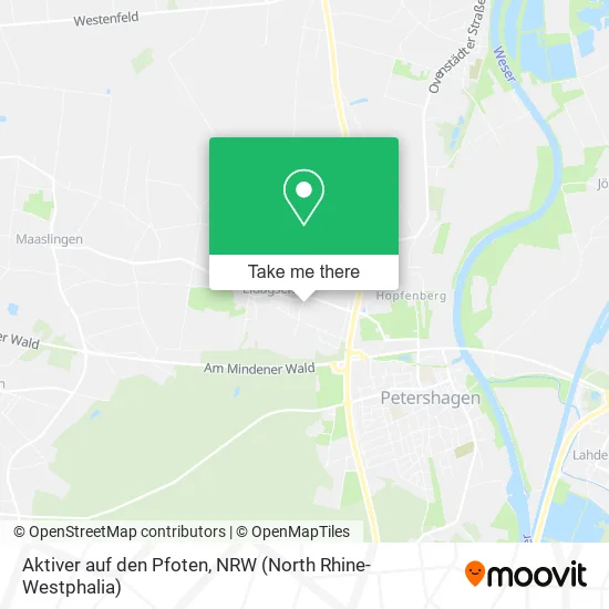 Aktiver auf den Pfoten map