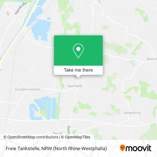 Карта Freie Tankstelle