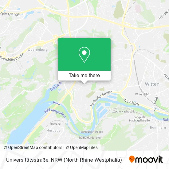 Карта Universitätsstraße
