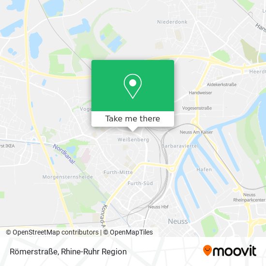 Römerstraße map