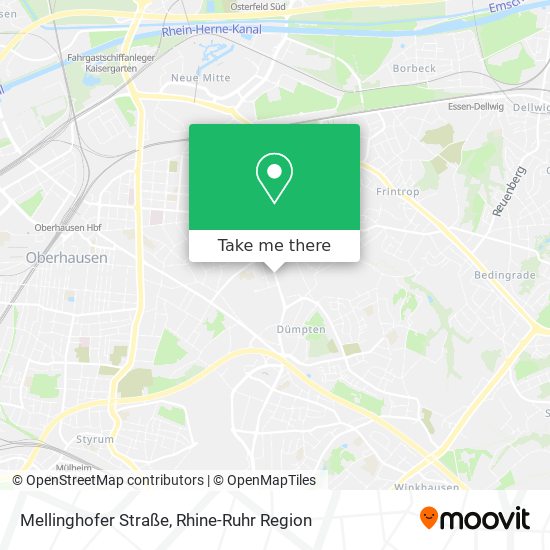 Mellinghofer Straße map