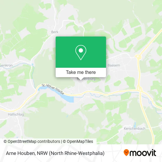 Карта Arne Houben