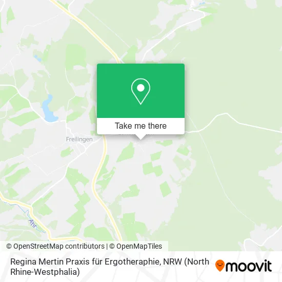 Карта Regina Mertin Praxis für Ergotheraphie