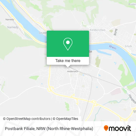 Карта Postbank Filiale