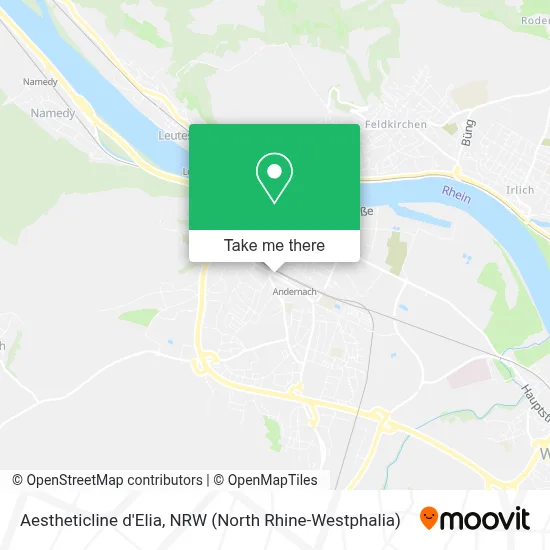 Aestheticline d'Elia map