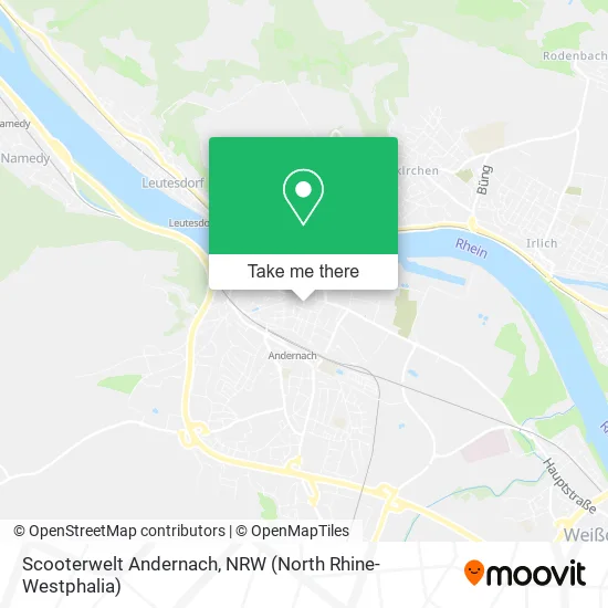 Карта Scooterwelt Andernach