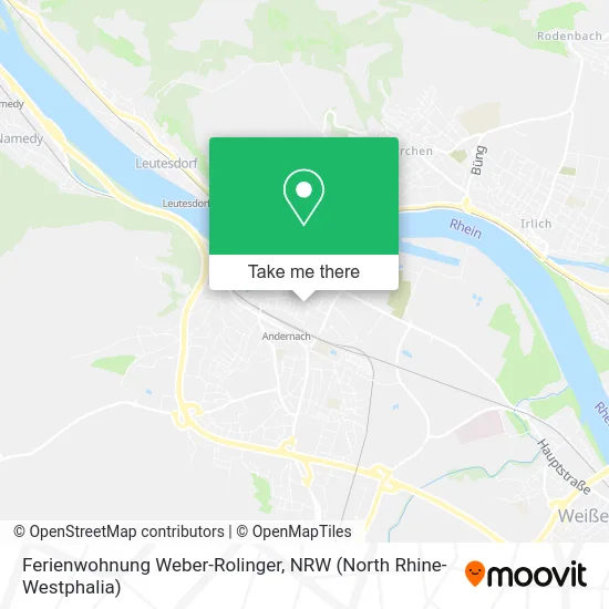 Ferienwohnung Weber-Rolinger map