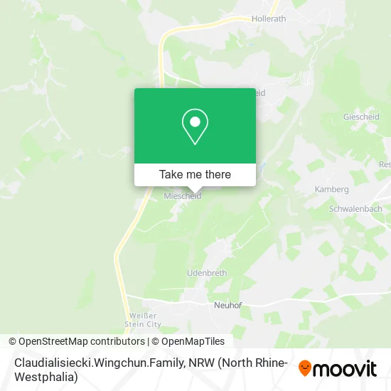 Карта Claudialisiecki.Wingchun.Family