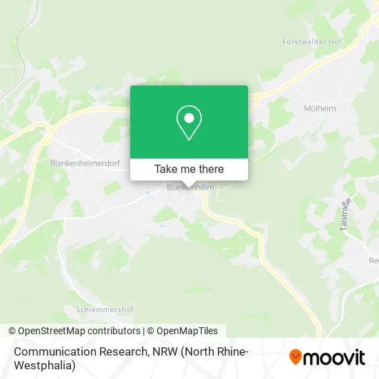 Карта Communication Research