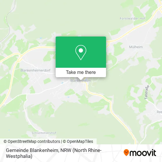 Gemeinde Blankenheim map