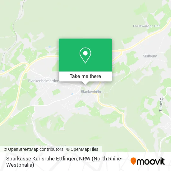 Карта Sparkasse Karlsruhe Ettlingen