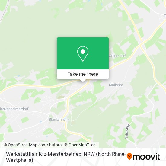 Werkstattflair Kfz-Meisterbetrieb map