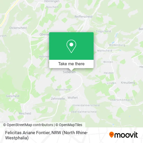 Карта Felicitas Ariane Fontier