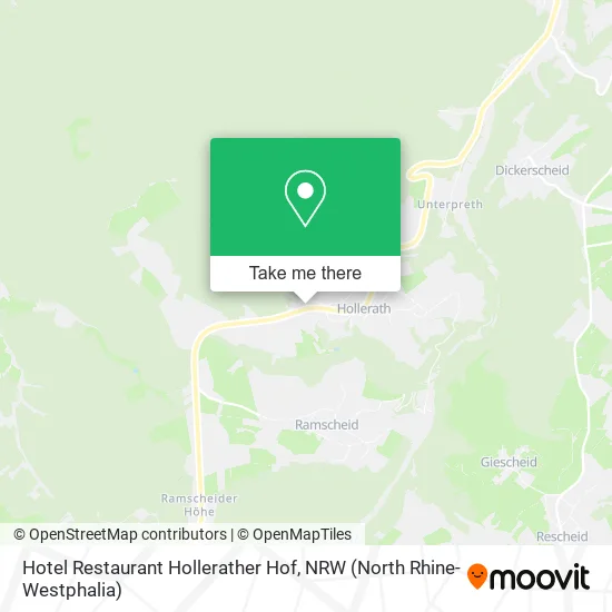 Карта Hotel Restaurant Hollerather Hof