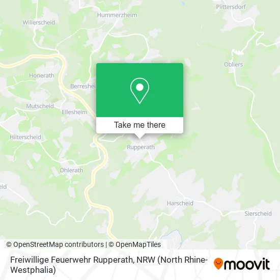 Карта Freiwillige Feuerwehr Rupperath