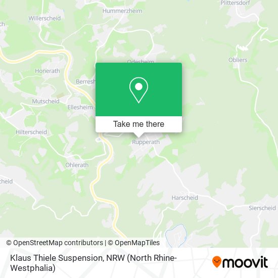 Klaus Thiele Suspension map