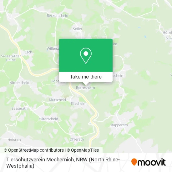 Карта Tierschutzverein Mechernich