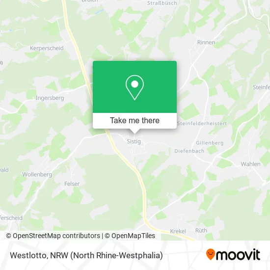 Westlotto map