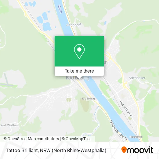 Tattoo Brilliant map