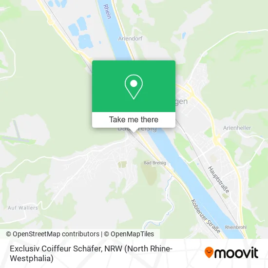 Карта Exclusiv Coiffeur Schäfer