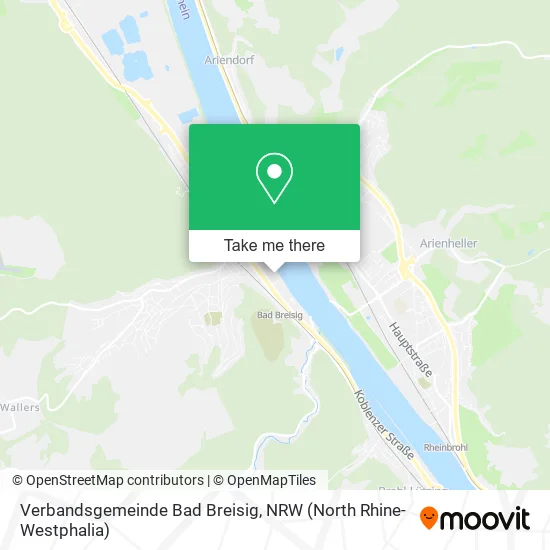 Verbandsgemeinde Bad Breisig map