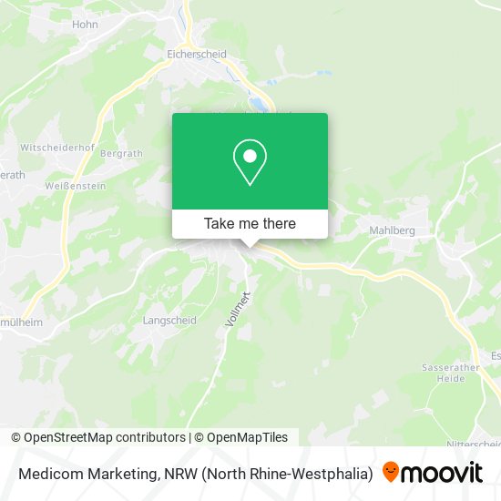 Medicom Marketing map