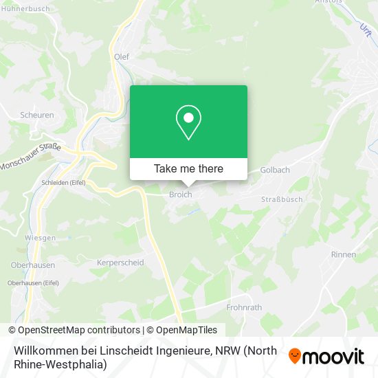 Willkommen bei Linscheidt Ingenieure map