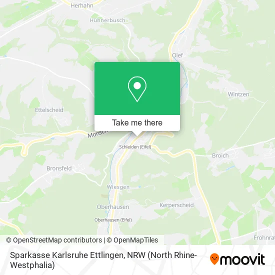 Карта Sparkasse Karlsruhe Ettlingen