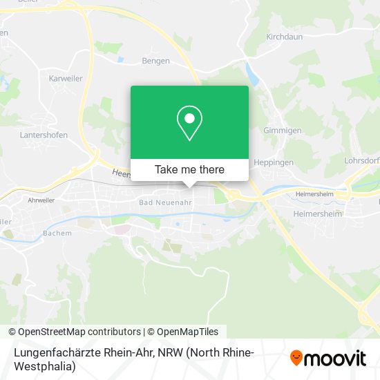 Lungenfachärzte Rhein-Ahr map